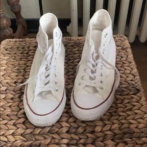 White High Top Converse